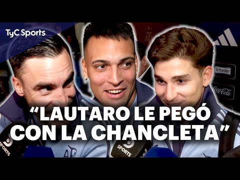 Las DECLARACIONES de los JUGADORES de la SCALONETA tras la VICTORIA ante PERÚ⚽ Lautaro, Julián y más