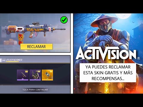 RECLAMA YA!!! SKIN ÉPICA GRATIS, RECOMPENSA OCULTA Y RULETA GRATIS EN COD MOBILE