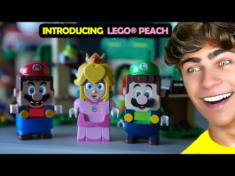 The Most Exciting Introduction Ever: Meet LEGO Peach!