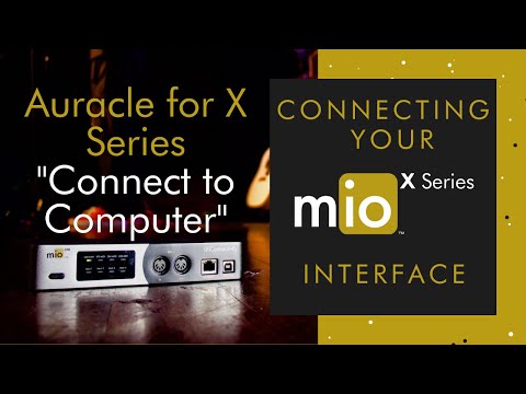Making RTP Connections using Auracle X Connect to Computer