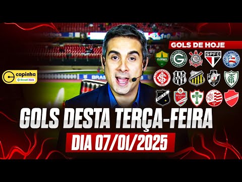 ⚽️ TODOS OS GOLS DA COPINHA DESTA TERÇA 07/01/2025 GOLS DE HOJE, GOLS DO DIA (COMPLETO)