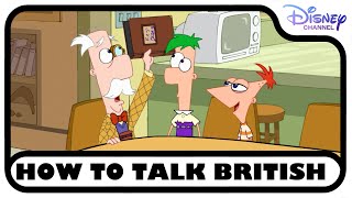 How to Talk British with Grandpa Reginald Fletcher 🇬🇧 @DisneyClubUK