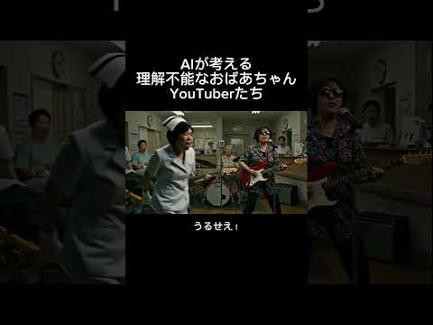 AIが考える理解不能なおばあちゃんYouTuberたち【その18】 #ai #ai動画 #aivideo #aiおばあちゃん #aishorts #コント