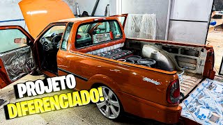 MOSTRANDO O PROJETO DA SAVEIRO  LARANJA! - Deboxe Brasília!