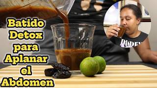 Batido Detox para Aplanar el Abdomen: ¡Elimina Toxinas Antes de la Cena!