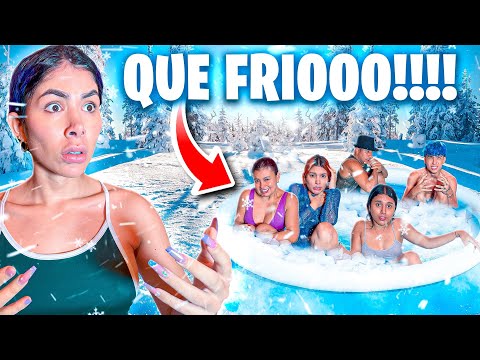 EL ÚLTIMO EN SALIR DE LA PISCINA CONGELADA GANA $1.000.000!!