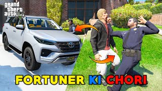 Pehle Din Fortuner Chori Kar Li 🤣 Police Ne Pakad Liya 😰😨( GTA 5 )
