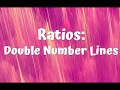 Exploring Double Sided Number Lines and Ratios
