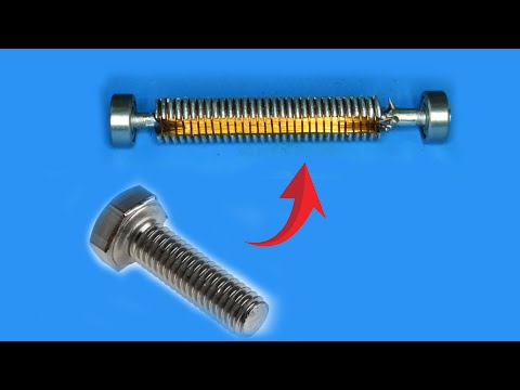 DIY supper high speed brushed motor | cool idea with bolt