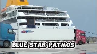 Blue star patmos at Rhodes ( blue star ferries )