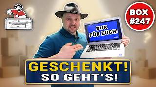 Marks Flohmarkt Box 247 Laptop geschenkt? (Archiv) | #marksflohmarktbox