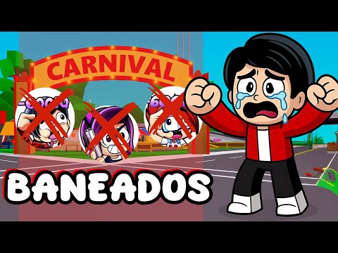 NOS BANEARON DE LA FERIA DE BROOKHAVEN y CONSTRUI UNA CON MI FAMILIA | Karim Juega