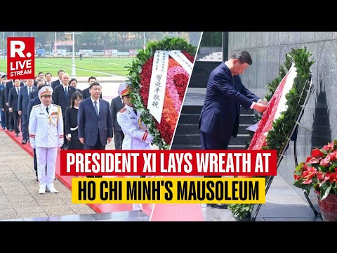 Chinese President Xi Jinping Lays Wreath at Ho Chi Minh's Mausoleum in Hanoi | Vietnam