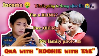 KOOKIE with TAE first QnA 💌🎀 pt-2