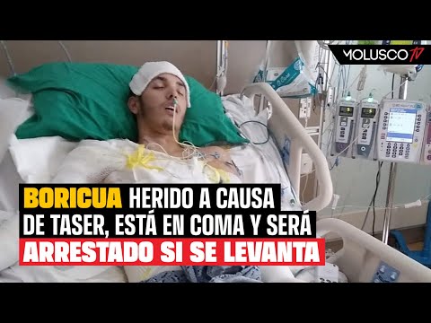 Boricua en Orlando herido a causa de teaser de policía, esta en coma y sera arrestado, si levanta