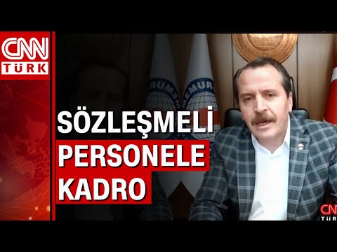 Memur-Sen Genel Başkanı Yalçın CNN Türk'e konuştu: Sözleşmeliye kadro ne sağlayacak?