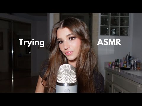 Brooke Monk tries ASMR *storytime + get to know me*