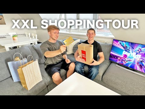 Großeinkauf für Ash's NEUE WOHNUNG 🏡 GROßER BRUDER zahlt ALLES von IKEA und MEDIA MARKT 💸