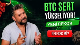 #Bitcoin Analiz - Btc Sert Yukseliyor! Yeni Rekor Gelecek Mi? Btc Teknik Analiz Forex