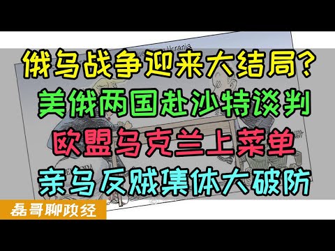 俄乌冲突迎来大结局！美国俄罗斯进行会谈！欧盟乌克兰上菜单！乌友大崩溃，英国媒体披露，川普拟定和平协议，乌克兰一半资产收益归美国，并且要偿还美国5000亿债务，泽圣崩溃