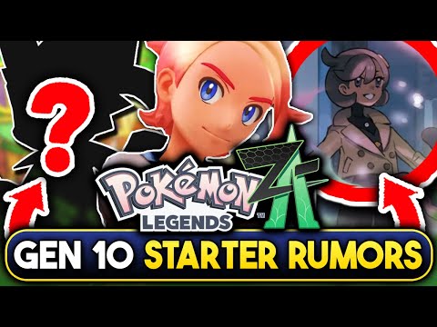 POKEMON NEWS! NEW GEN 10 STARTER POKEMON RUMORS! LEGENDS ZA TRAILER SPECULATION & MORE!