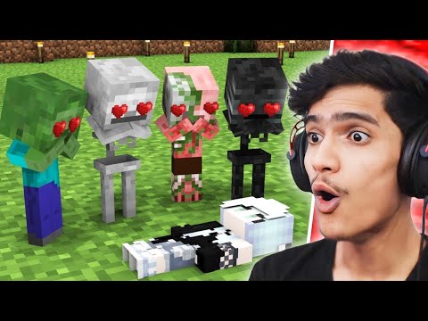 Wolf Girl And Vampire Boss - Minecraft Animation | In HINDI