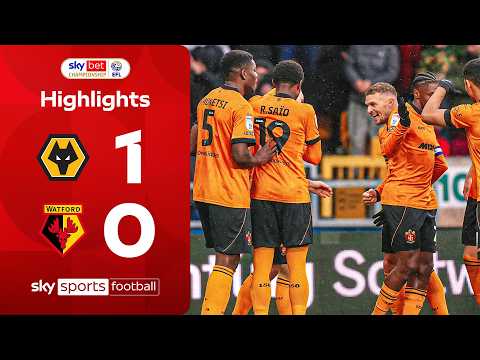 Armstrong winner extends Hornets pain 🐺 | Wolves 1-0 Watford | EFL Highlights