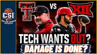 Brendan Sorsby Leaves College Football —Tech and Big 12 FALLING OUT?