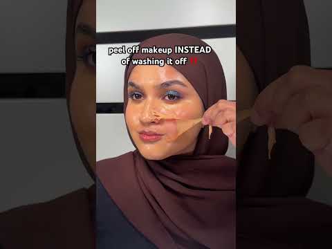 Makeup hack for easy removal of makeup #flawlesscoveragefoundation #skincarehacks #beautyhacks