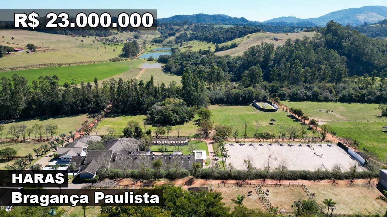 Haras exclusivo à venda em Bragança Paulista - Estrutura completa para Alta Performance