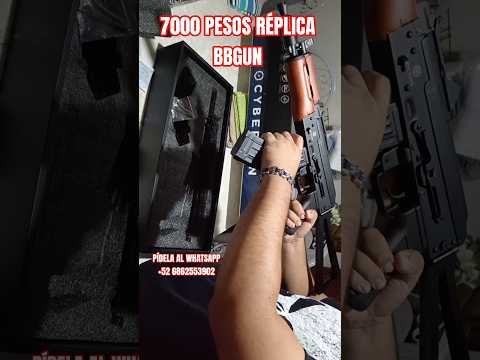 arma réplica de CO2 #bbgun Ak74u #réplicas #mexicali #tijuana