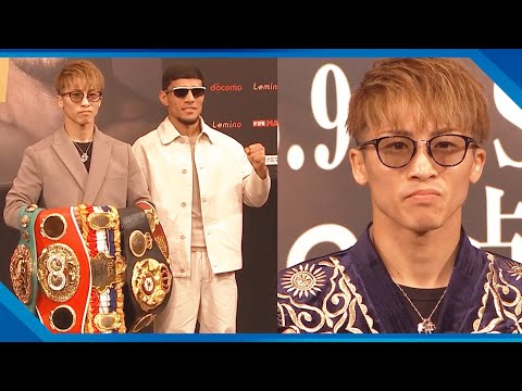 Naoya Inoue and Murodjon Akhmadaliev Meet, MJ Brings Gifts | PRESS CONFERENCE HIGHLIGHTS