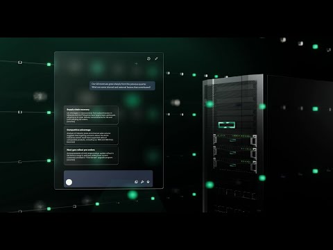 Agentic AI-powered storage with HPE Alletra Storage MP X10000
