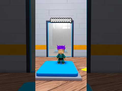 999999iq vs TEAM SCHOOL ESCAPE 🤓🧠#roblox #shorts