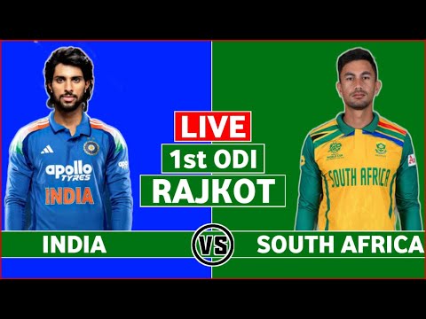 IND vs SA 1st ODI Live Scores & Commentary | India vs South Africa 1st ODI Match Live Cricket Score