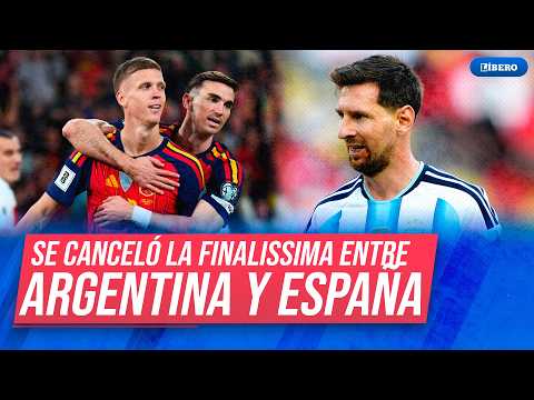 UEFA canceló la Finalissima entre Argentina y España por falta de acuerdo con la AFA