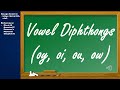 Understanding Vowel Diphthongs