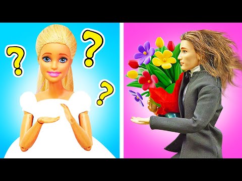 Bambola Barbie si prepara per l'appuntamento con Ken! Video per bambini e giochi con le Barbie