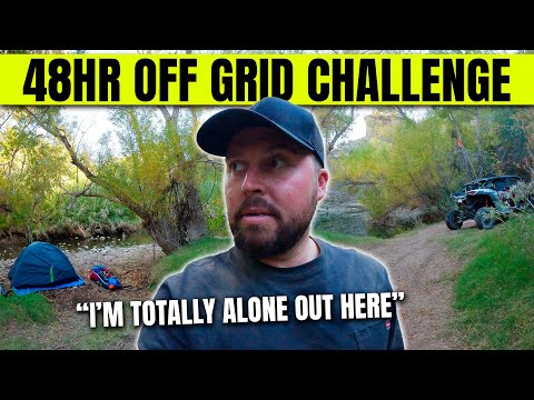 OFF-GRID OVERNIGHT SIDE BY SIDE CAMPING CHALLENGE