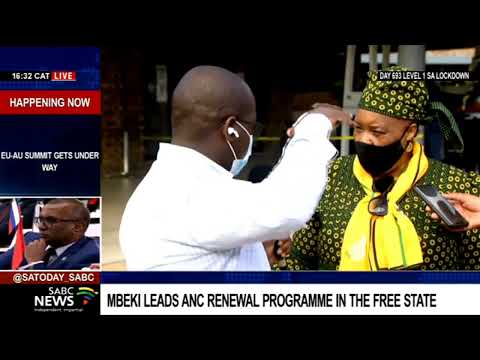 Mbeki leads ANC renewal programme in the Free State