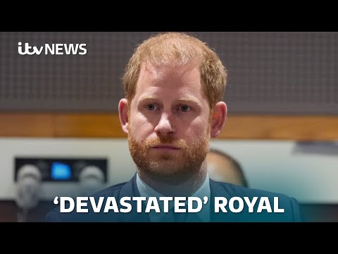 Prince Harry says he's the victim of a 'stitch up' after losing legal battle | ITV News