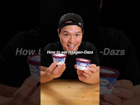 How to Eat Häagen-Dazs 🍨