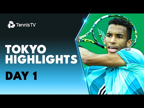 Auger-Aliassime Faces Vukic; Zverev, Paul, Thompson In Action | Tokyo 2023 Highlights Day 1