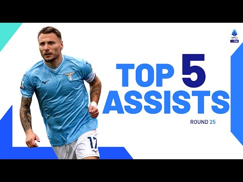 Immobile sets up Isaksen in front of goal | Top Assists | Round 25 | Serie A 2023/24