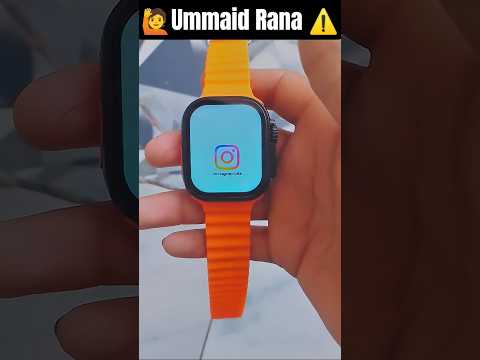 T 900 ultra smart watch on play ▶️ instagram Lite #ummaidrana