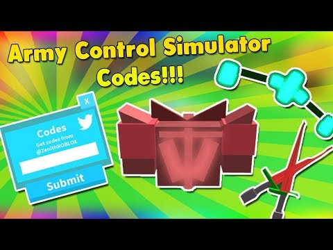 Roblox Army Control Simulator Codes 07 2021 - army control simulator in roblox