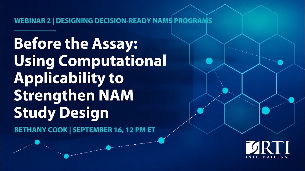 Before the Assay: Using Computational Applicability to Strengthen NAM Study Design