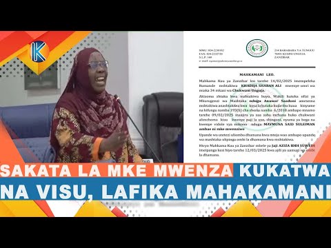 SAKATA LA MKE MWENZA KUKATWA VISU LAFIKA MAHAKAMANI, APELEKWA RUMANDE, BARAZA LAJADILI