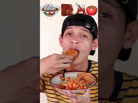 bakso ayam cabe pedas