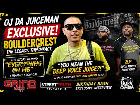 OJ Da Juiceman Talks Bouldercrest, 1st hood hit single “Everything On Me” & The Deep Voice Juice Era